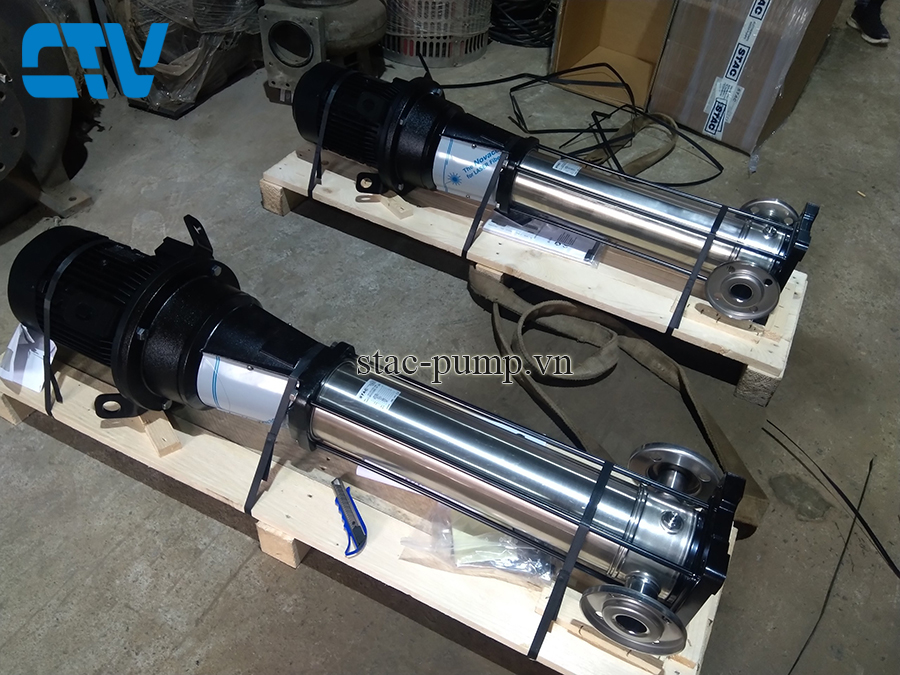 Địa chỉ cung cấp máy bơm nước trục đứng chính hãng STAC ITALY