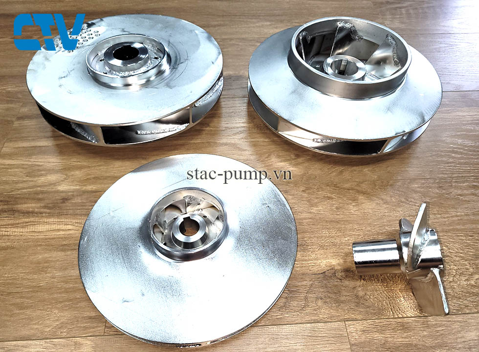 Cánh máy bơm nước gia công theo yêu cầu