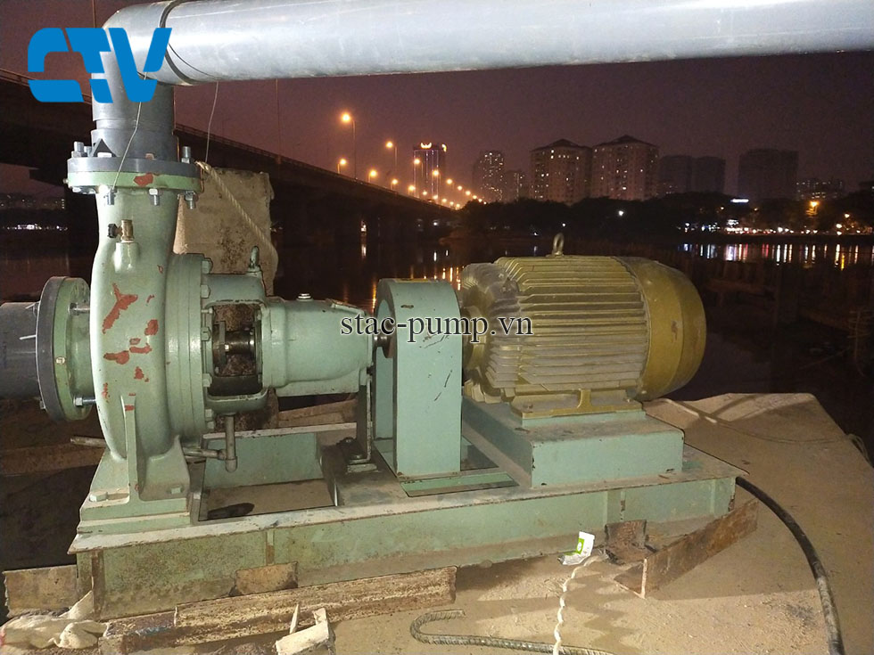 Thuê máy bơm nước công suất lớn nhanh chóng tại Hà Nội
