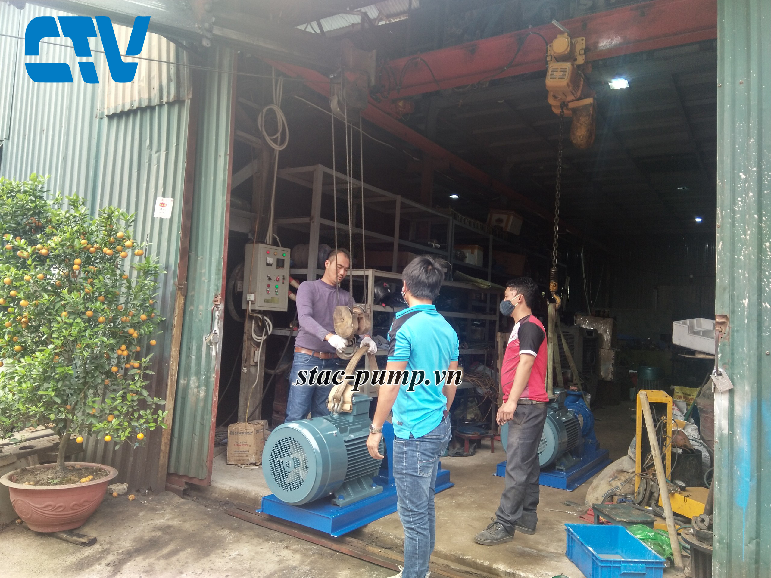 Cung cấp, lắp đặt, sửa chữa máy bơm nước stac Italy