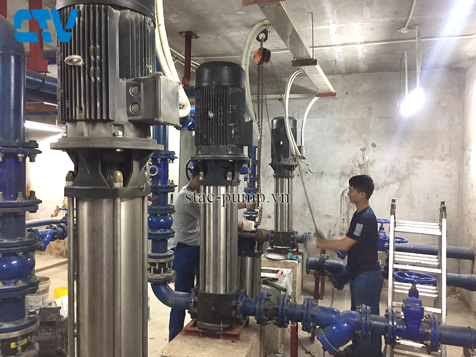 Sửa chữa, bảo dưỡng bơm trục đứng chuyên nghiệp tại miền Bắc