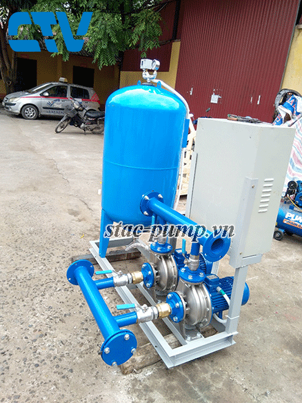 Lắp Đặt Hệ Thống Bơm Tăng Áp 2 Máy Bơm STAC ( STAC Booster Pump 2 System)