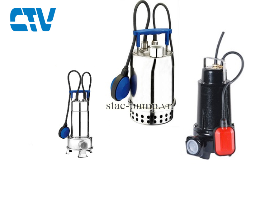 Máy bơm chìm nước thải chính hãng STAC Italia, giá rẻ trên Toàn quốc