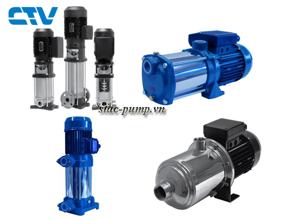 Máy bơm nước Stac đa tầng cánh cho các ứng dụng công nghiệp