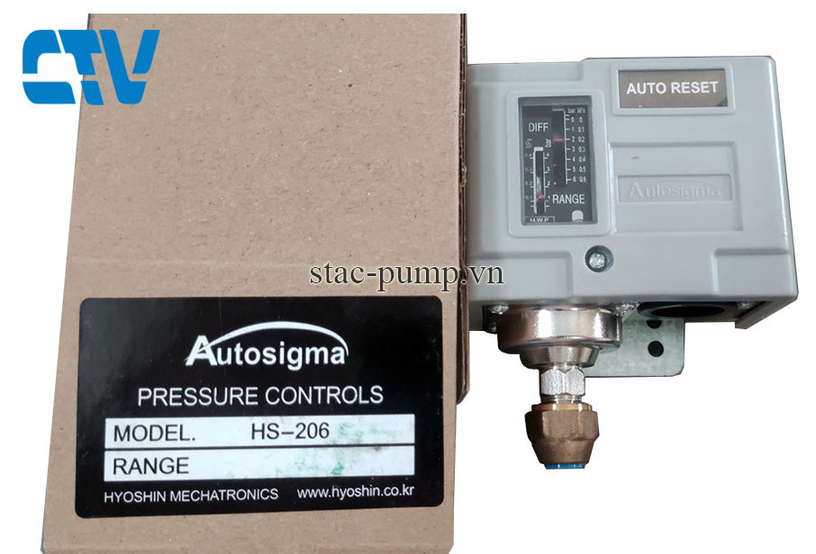 Công tắc áp suất Autosigma HS 206