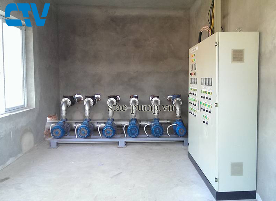 Thiết kế, lắp đặt tủ điện cho hệ thống máy bơm cấp nước sinh hoạt