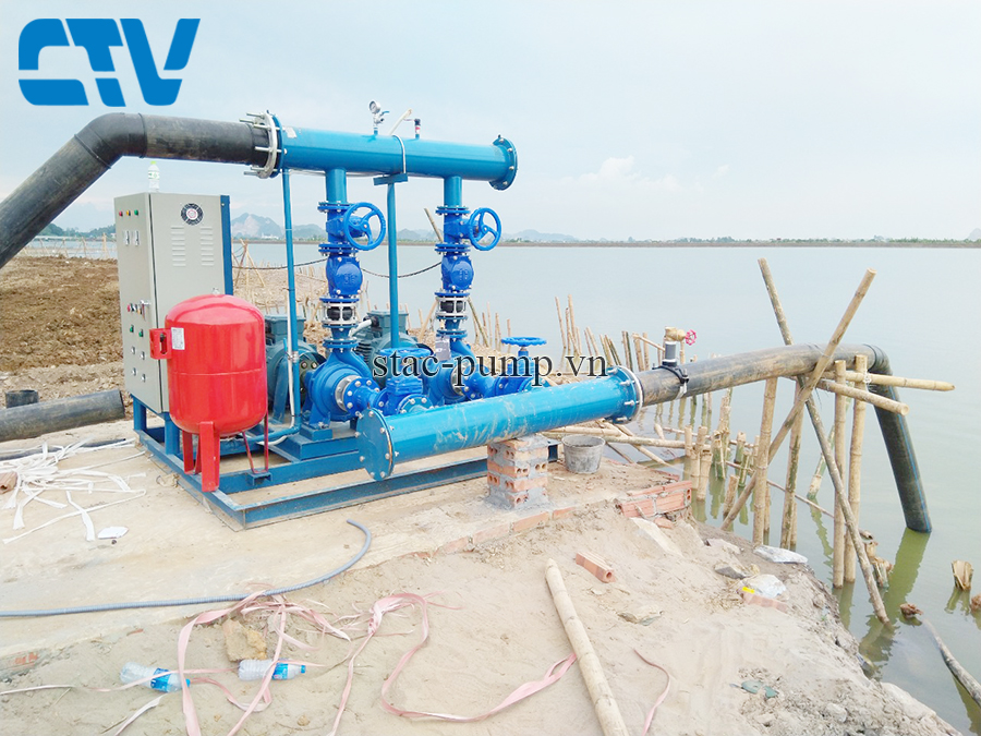 Đơn vị thiết kế, lắp đặt máy bơm tăng áp công nghiệp 30 Kw cấp nước cho hệ thống nước tưới